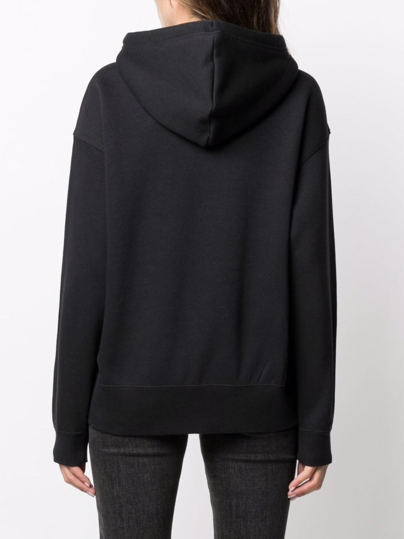 Swoosh-embroidered hoodie 4