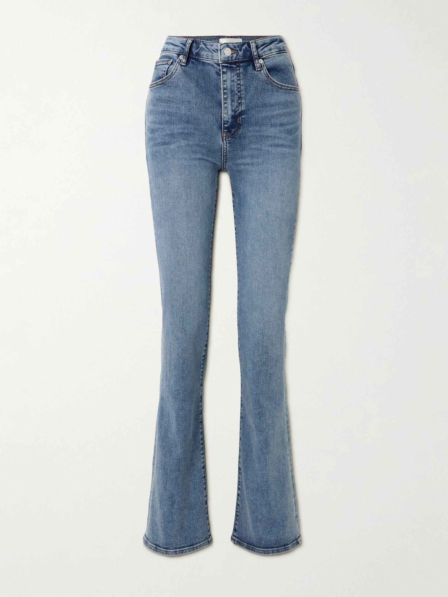 The Reboot mid-rise bootcut jeans Mid denim - 1