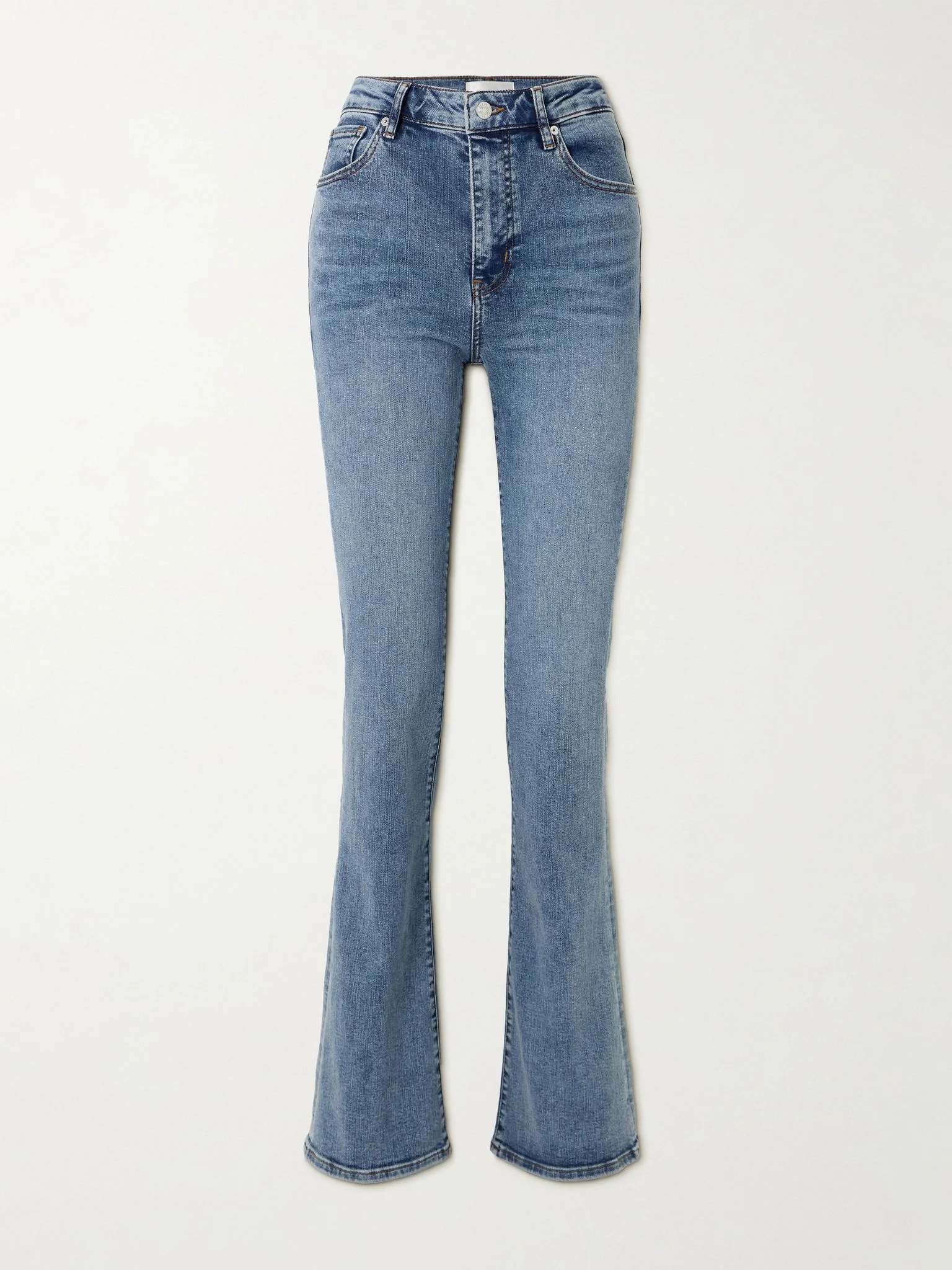 The Reboot mid-rise bootcut jeans Mid denim - 1