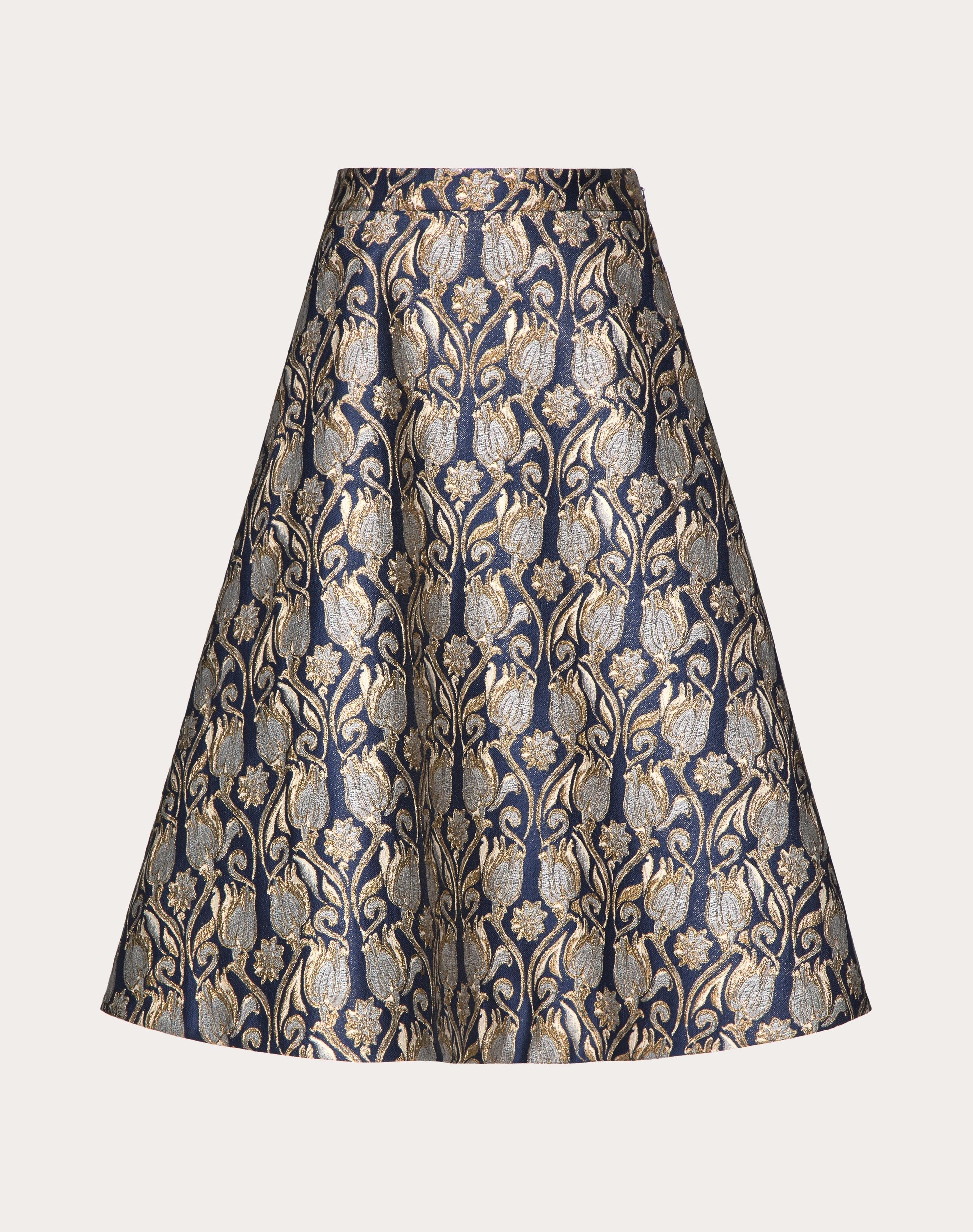 METAMORPHOS TULIPS BROCADE MIDI SKIRT - 1