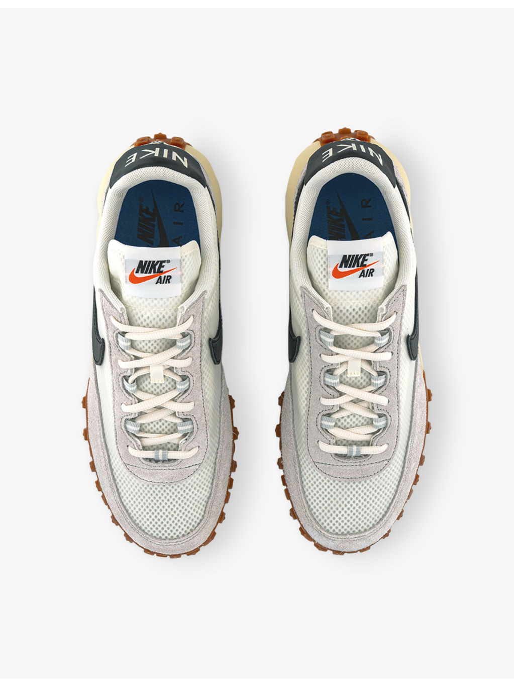 Air Max Waffle Suede and Mesh Low-Top Trainers - 2