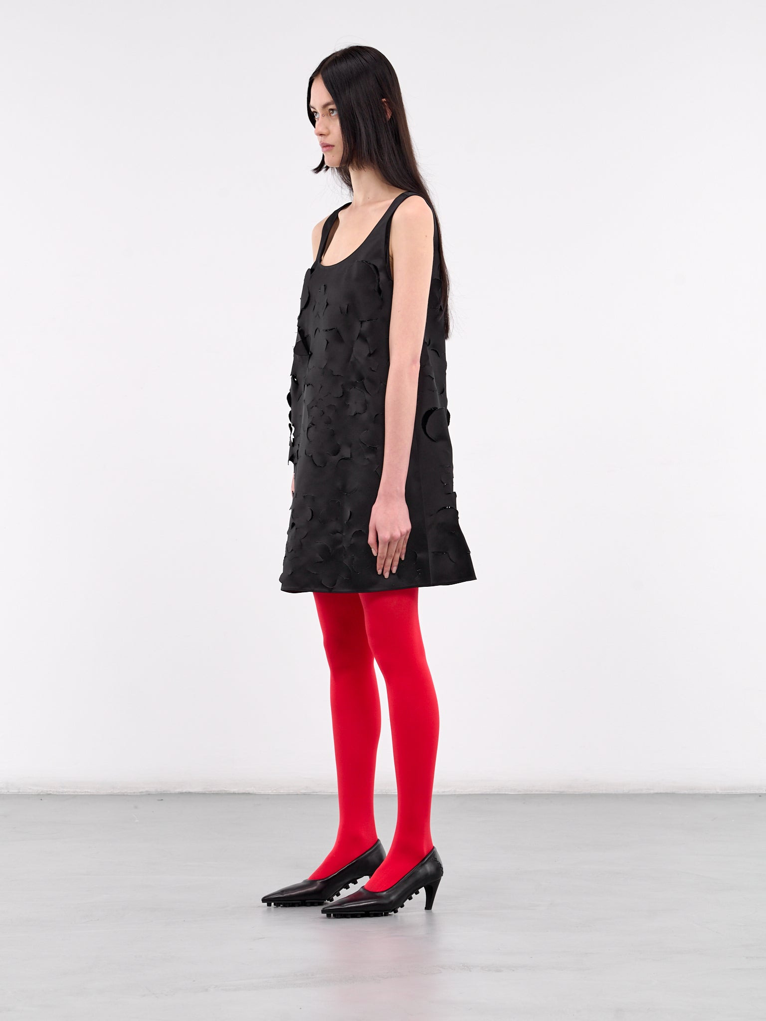 Duchess Cut-Out Mini Dress - 2