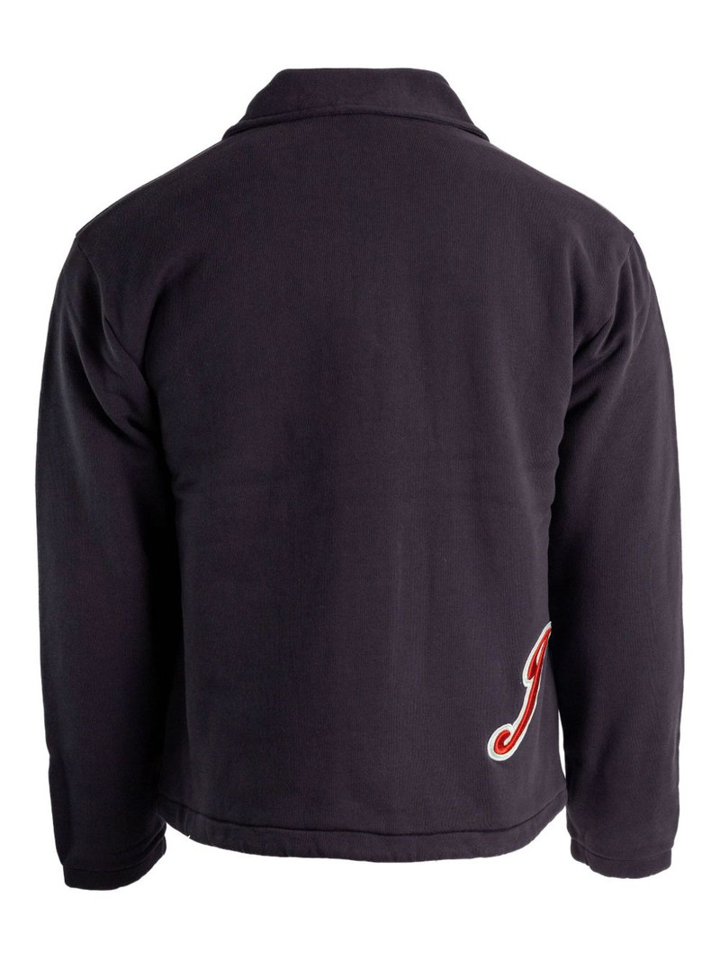 JACQUEMUS Gio logo-patch overshirt outlook