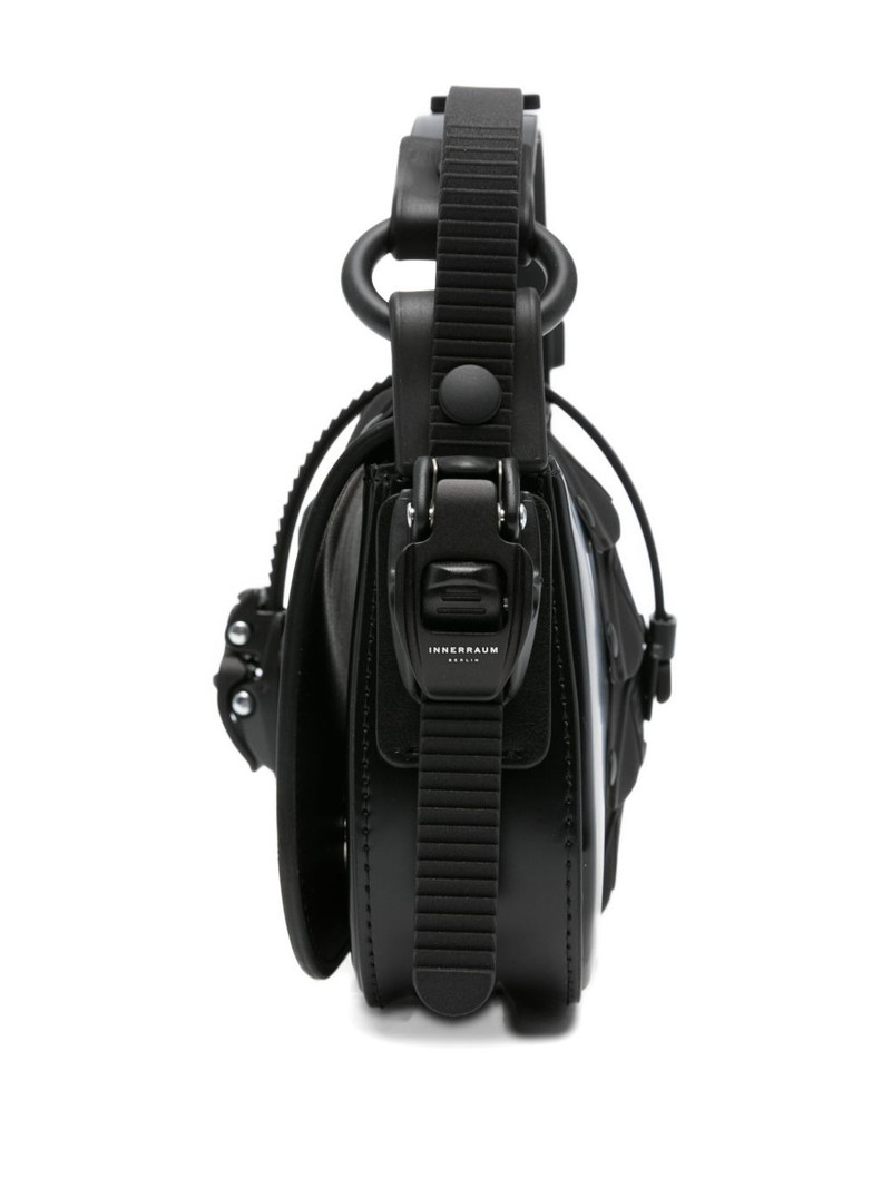 buckle-fastening panelled tote bag 4