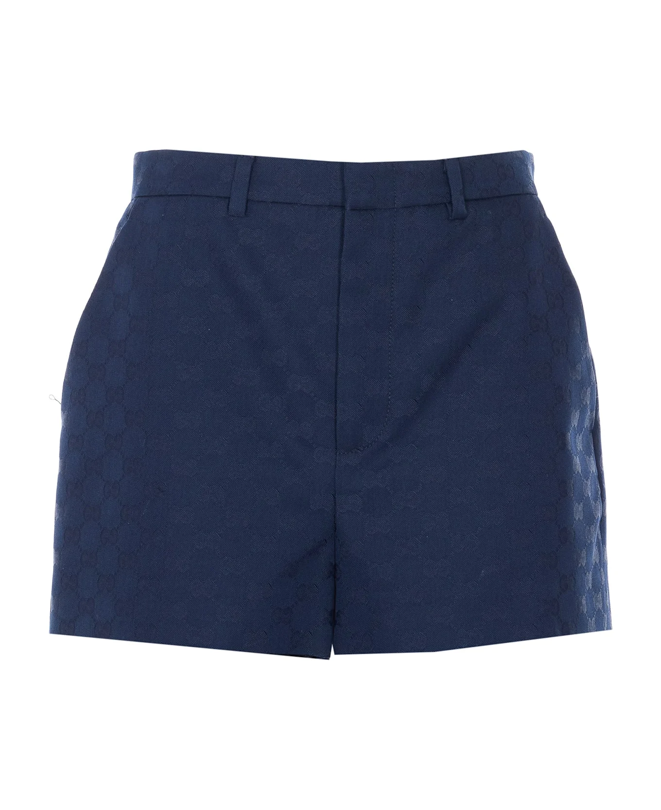 Cotton Gg Shorts - 1
