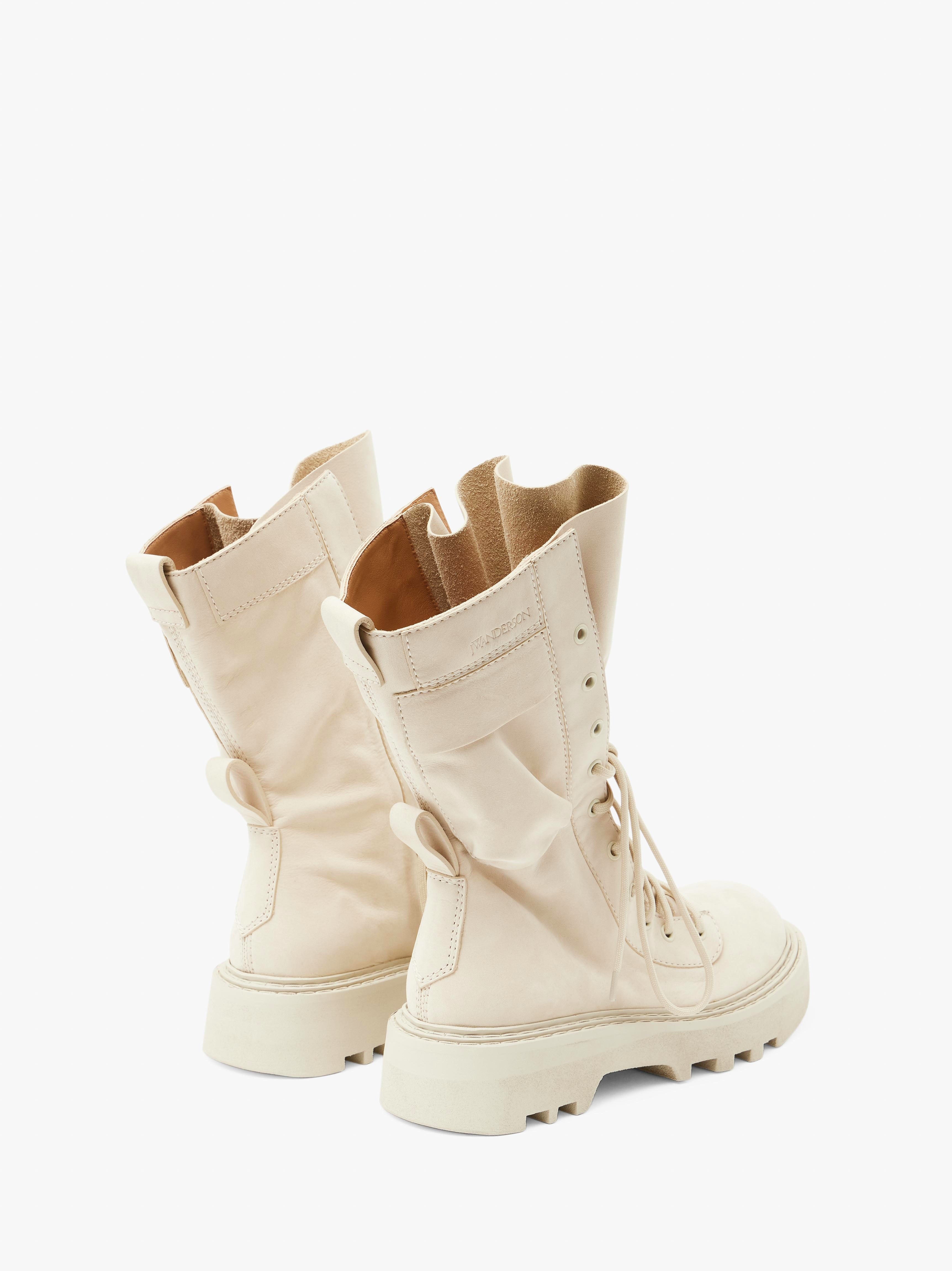 COMBAT LEATHER BOOTS - 3