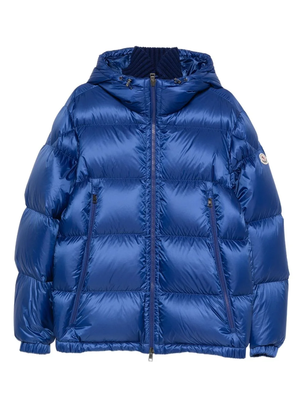 hooded puffer jacket - 1