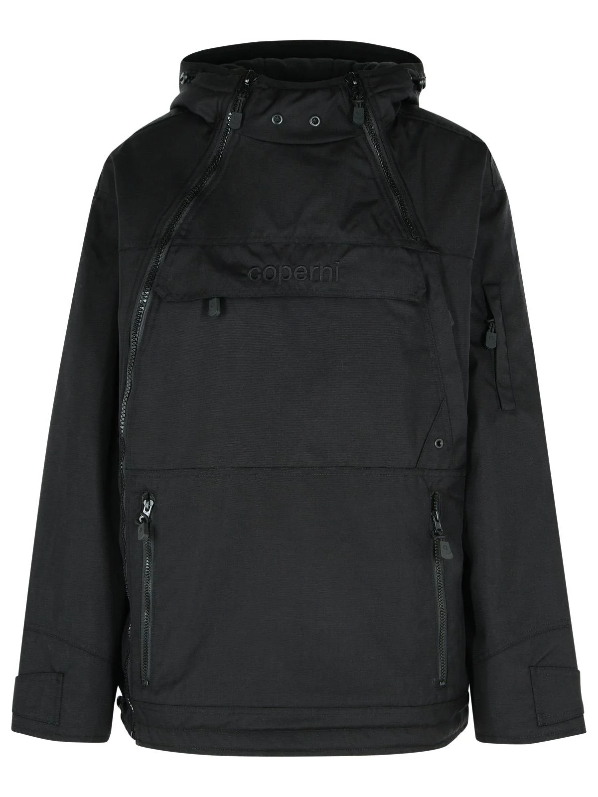 Coperni 'Asymmetric' Black Polyamide Jacket Women - 1