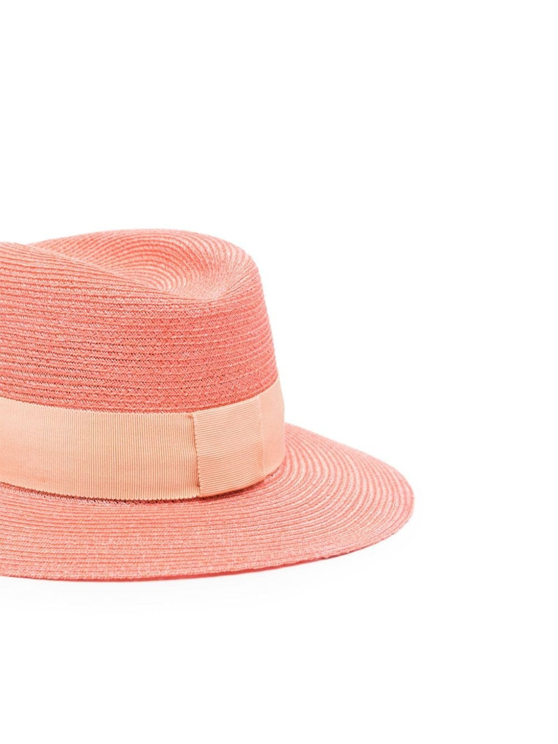 MAISON MICHEL Henrietta interwoven fedora hat outlook