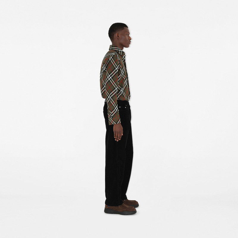 Check Cotton Shirt 3