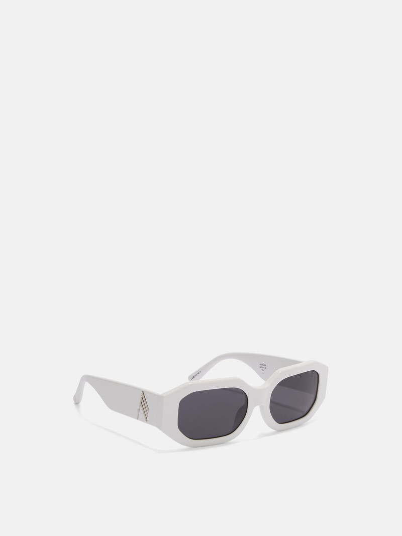 ''BLAKE'' WHITE SUNGLASSES 1