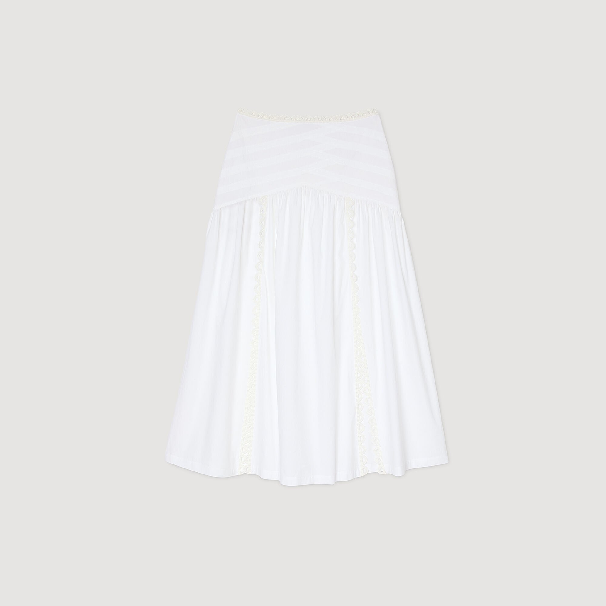 MAXI POPLIN SKIRT - 6