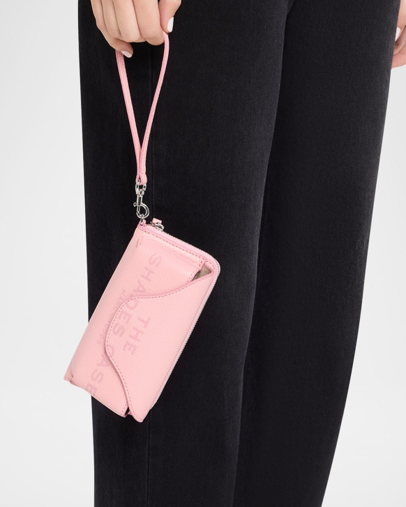 Marc Jacobs Pebble Leather Sunglasses Case outlook