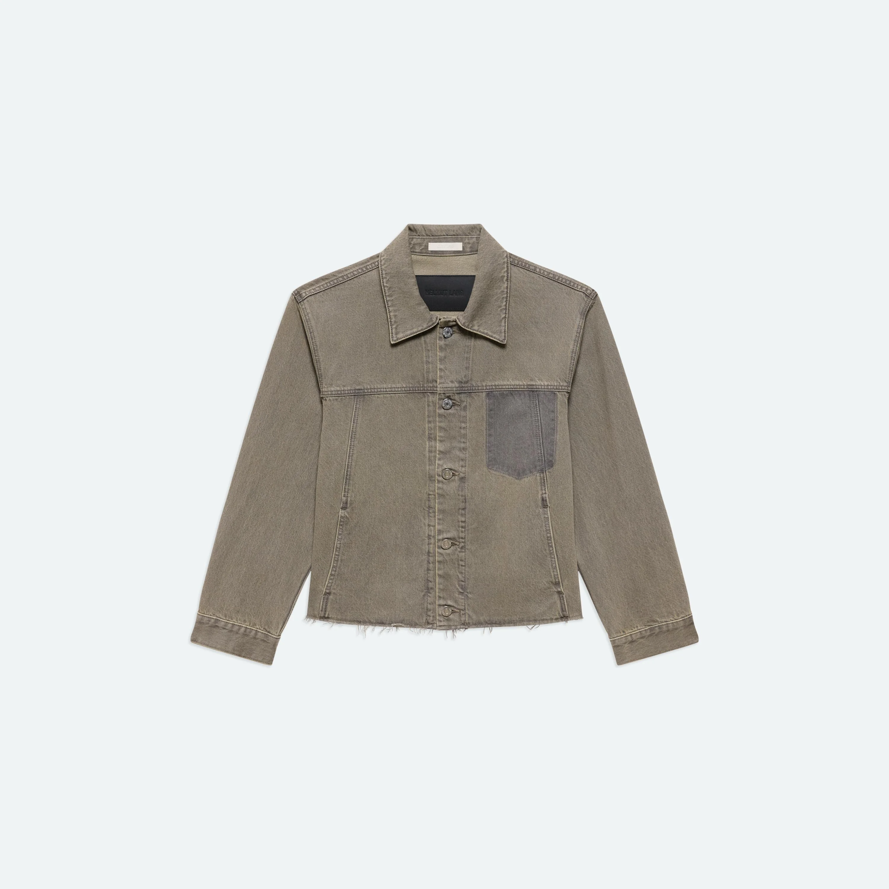 CROPPED TRUCKER JACKET - 1