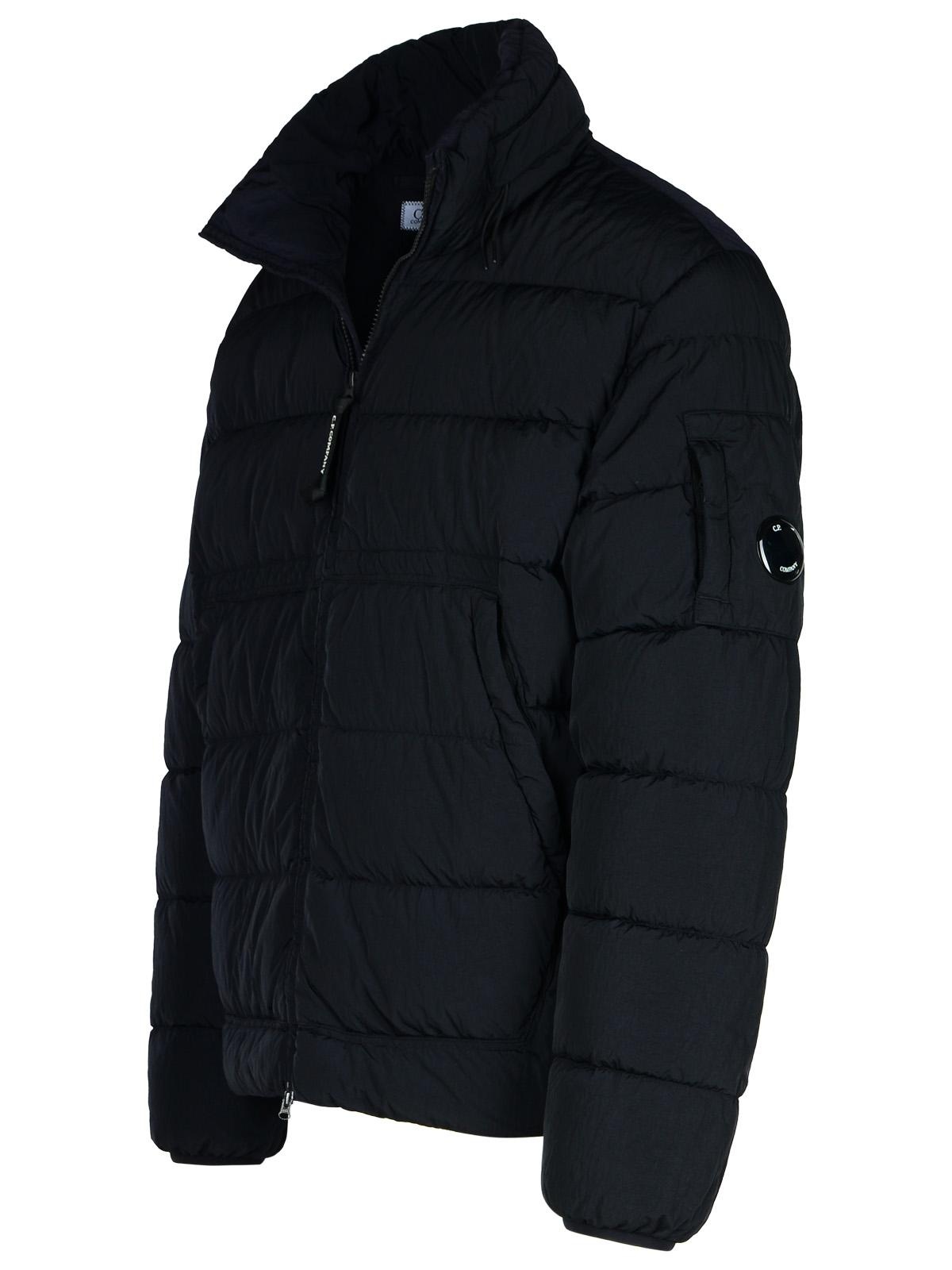 C.P. Company Blue Polyamide Down Jacket Man - 2