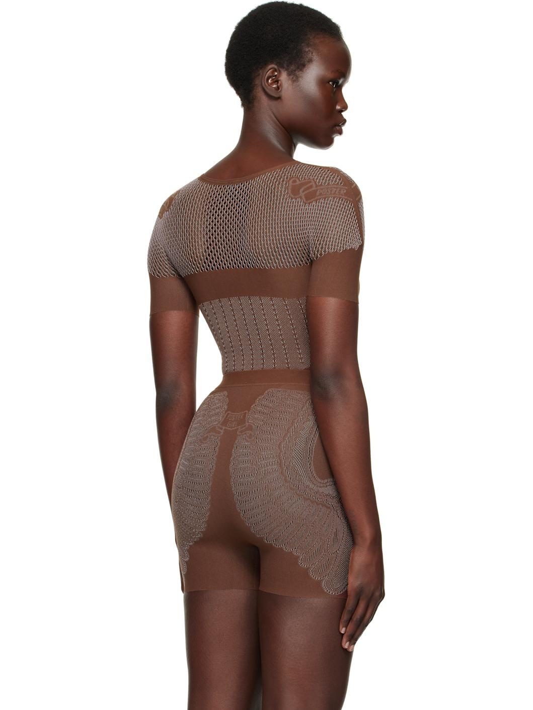 Brown Vivian Bodysuit - 3