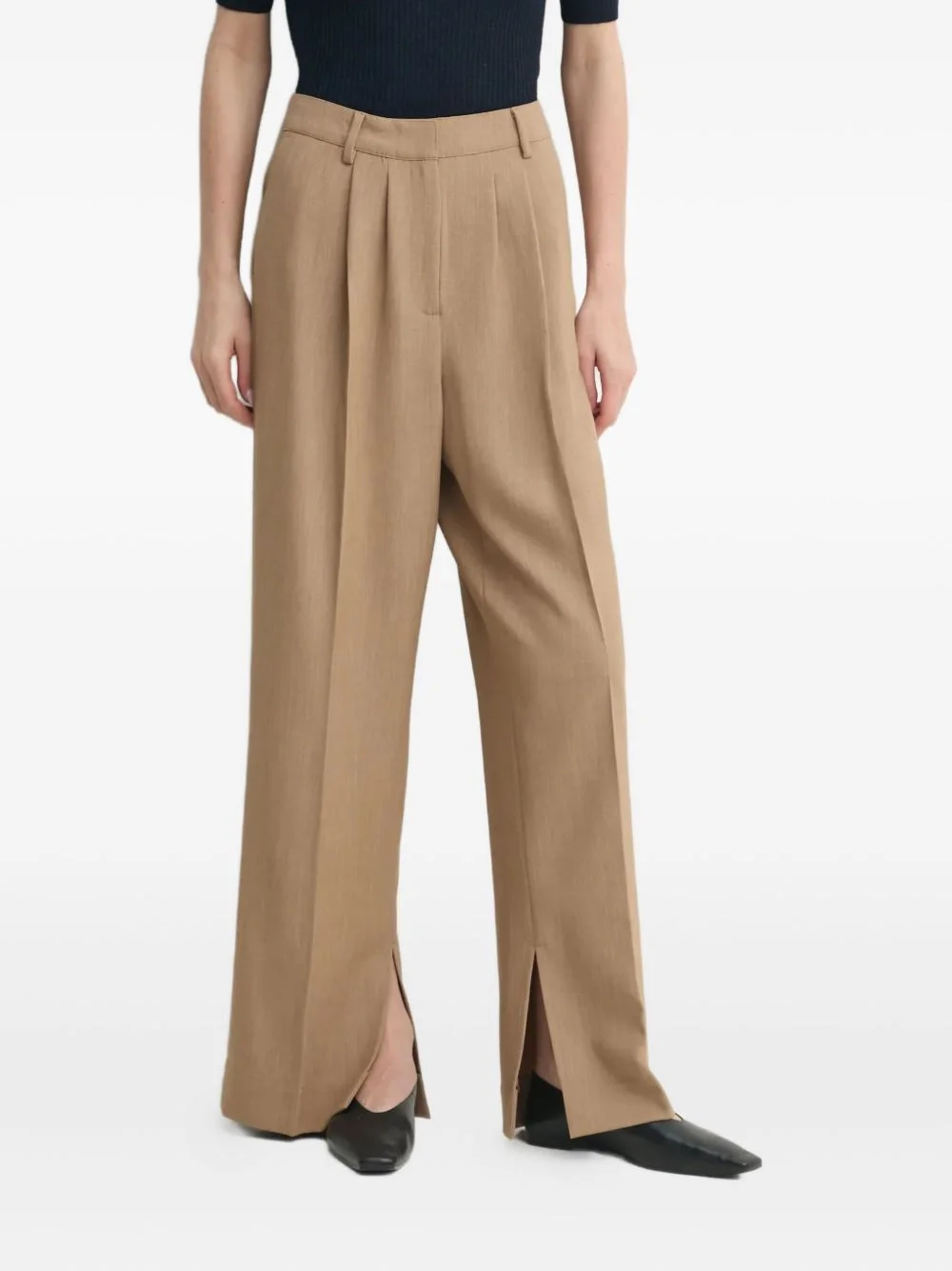 Rupert split-hem trousers - 1