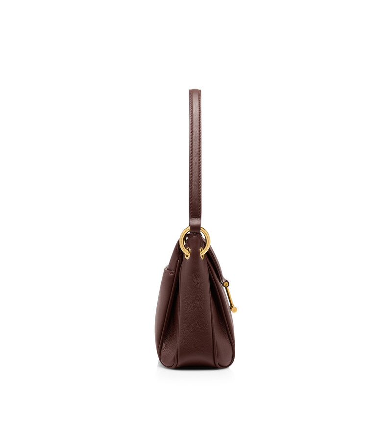 TOM FORD NATURAL GRAIN LEATHER TARA SMALL SHOULDER BAG outlook