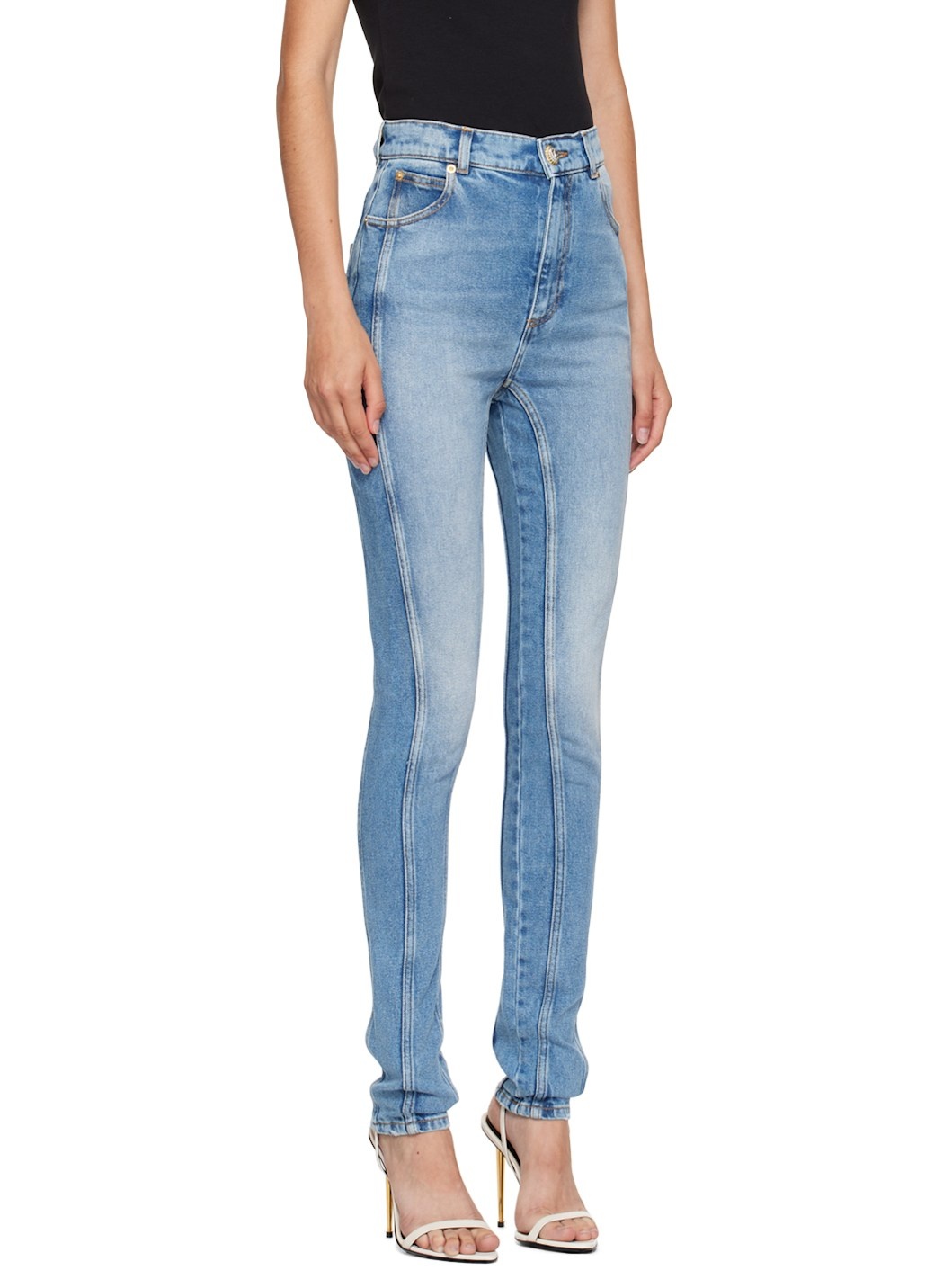 Blue Slim-Fit Jeans - 2