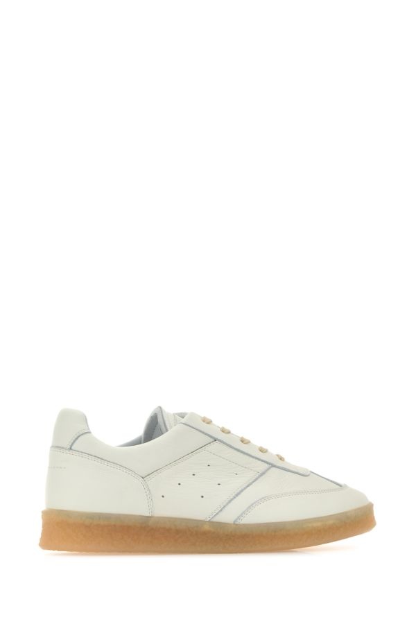 White leather sneakers - 3