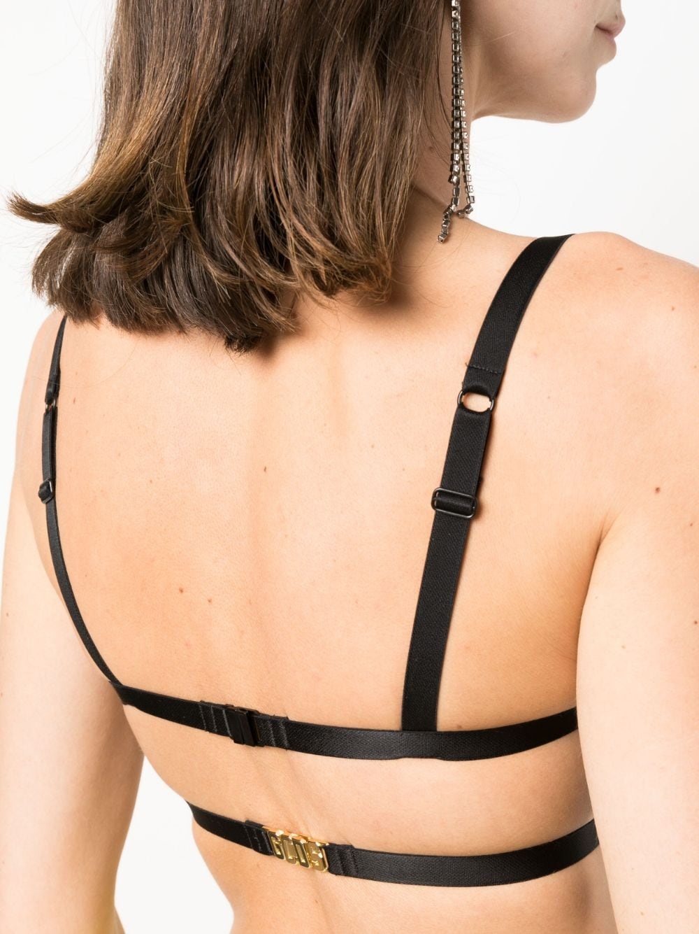 rhinestone-embellished bra top - 5