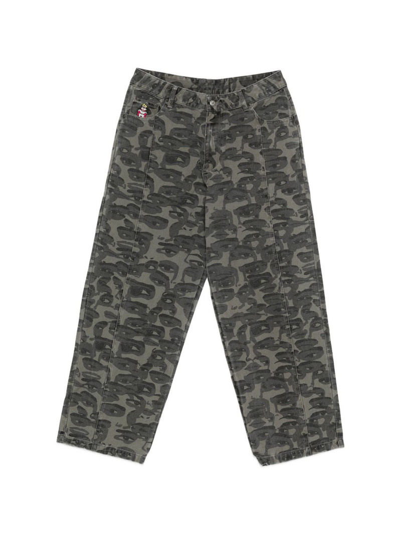 printed jeans 1