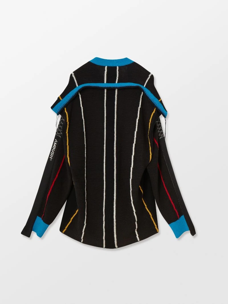 FOLDING KNIT SWEATER - 10