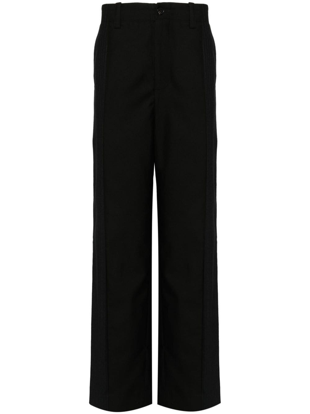 patchwork tailored trouser - 1