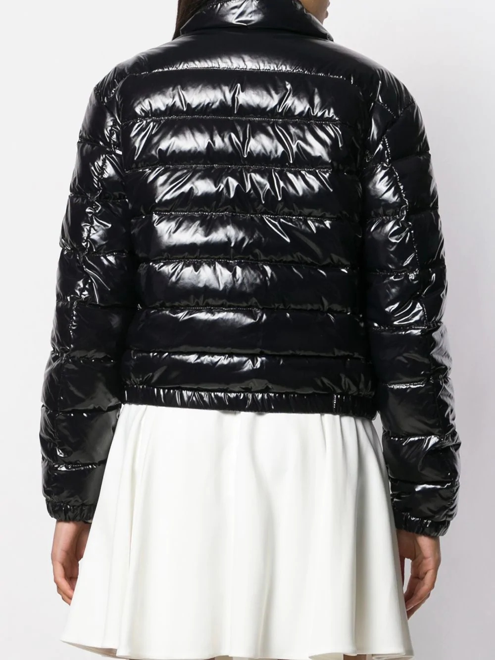 shiny puffer jacket - 4