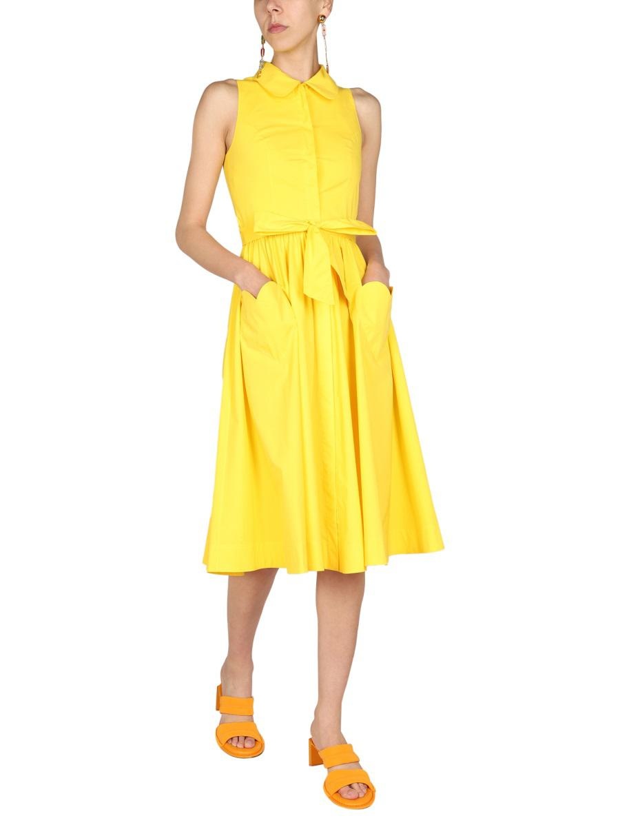 ワンピース Moschino SS22 HEART POCKETS DRESS (04570431_0033) Moschino MOSCHINO HEART POCKETS DRESS | baltini | REVERSIBLE