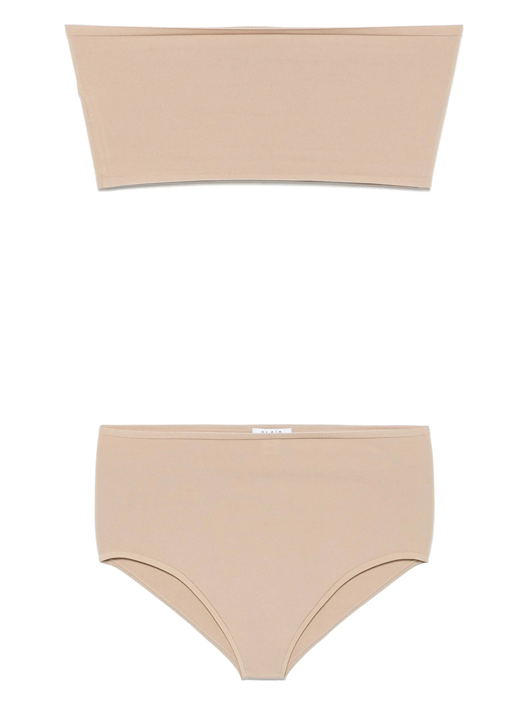 second-skin knit lingerie set - 1
