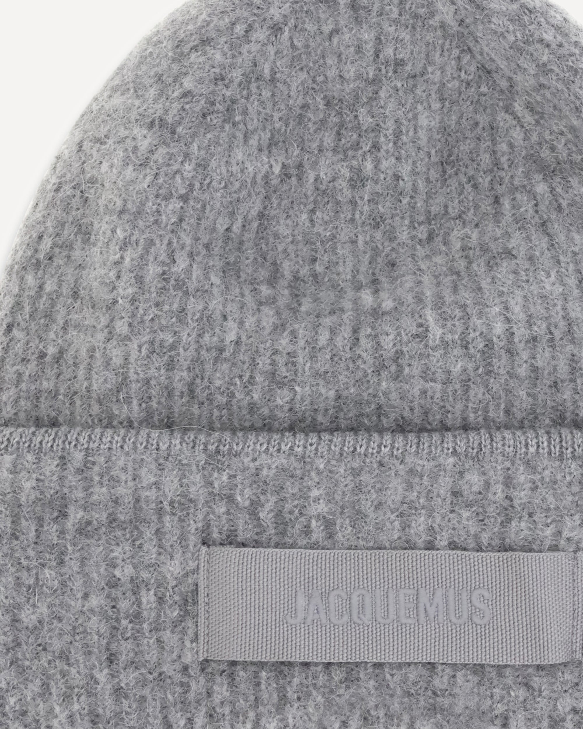 Gros Grain Ribbed Beanie - 3
