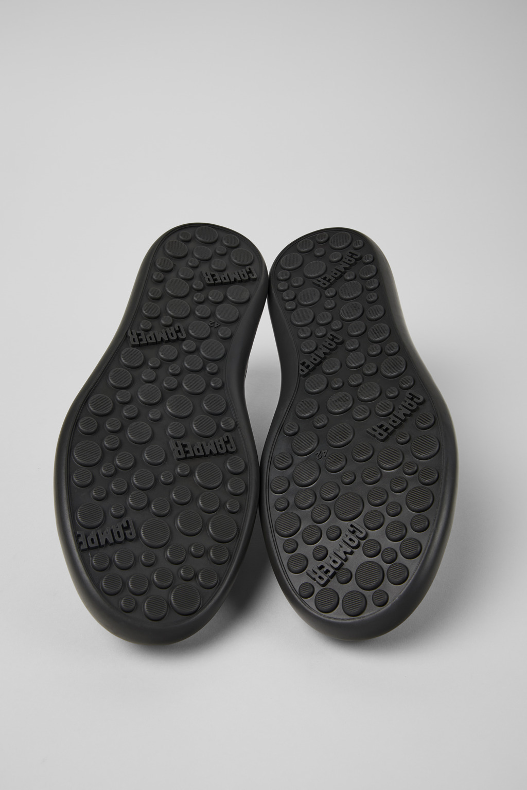 Black Leather Sneakers for Men. - 5