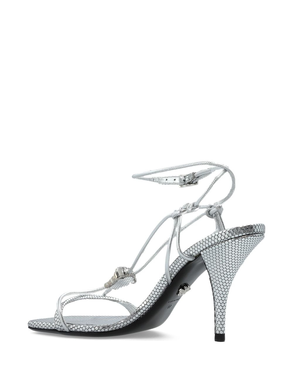 85mm La Medusa lace-up sandals - 3
