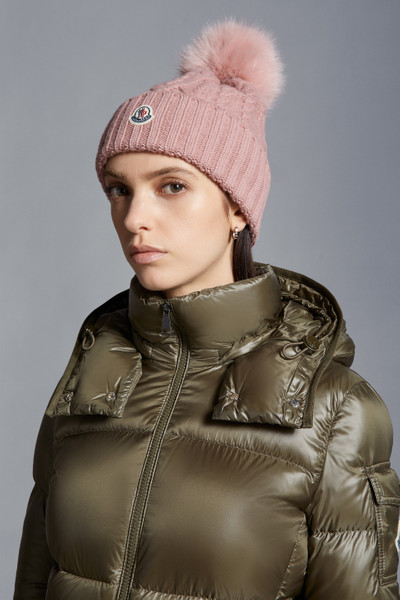 Moncler Cashmere Blend Beanie With Pom Pom outlook