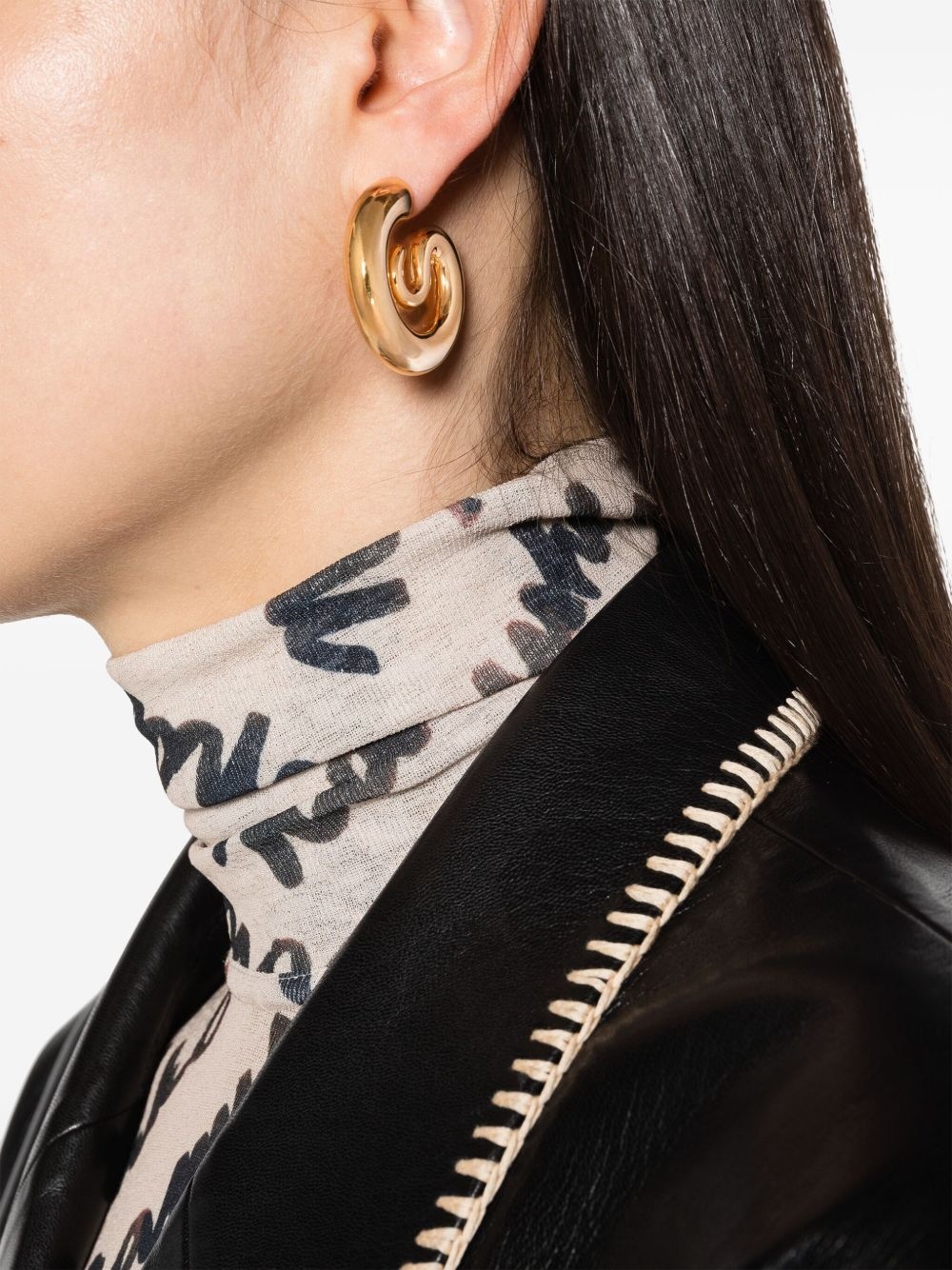 small Serpent hoop earrings - 2