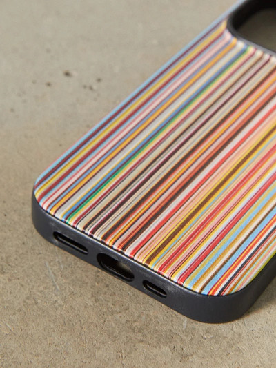 Paul Smith Signature Stripe iPhone 15 phone case outlook