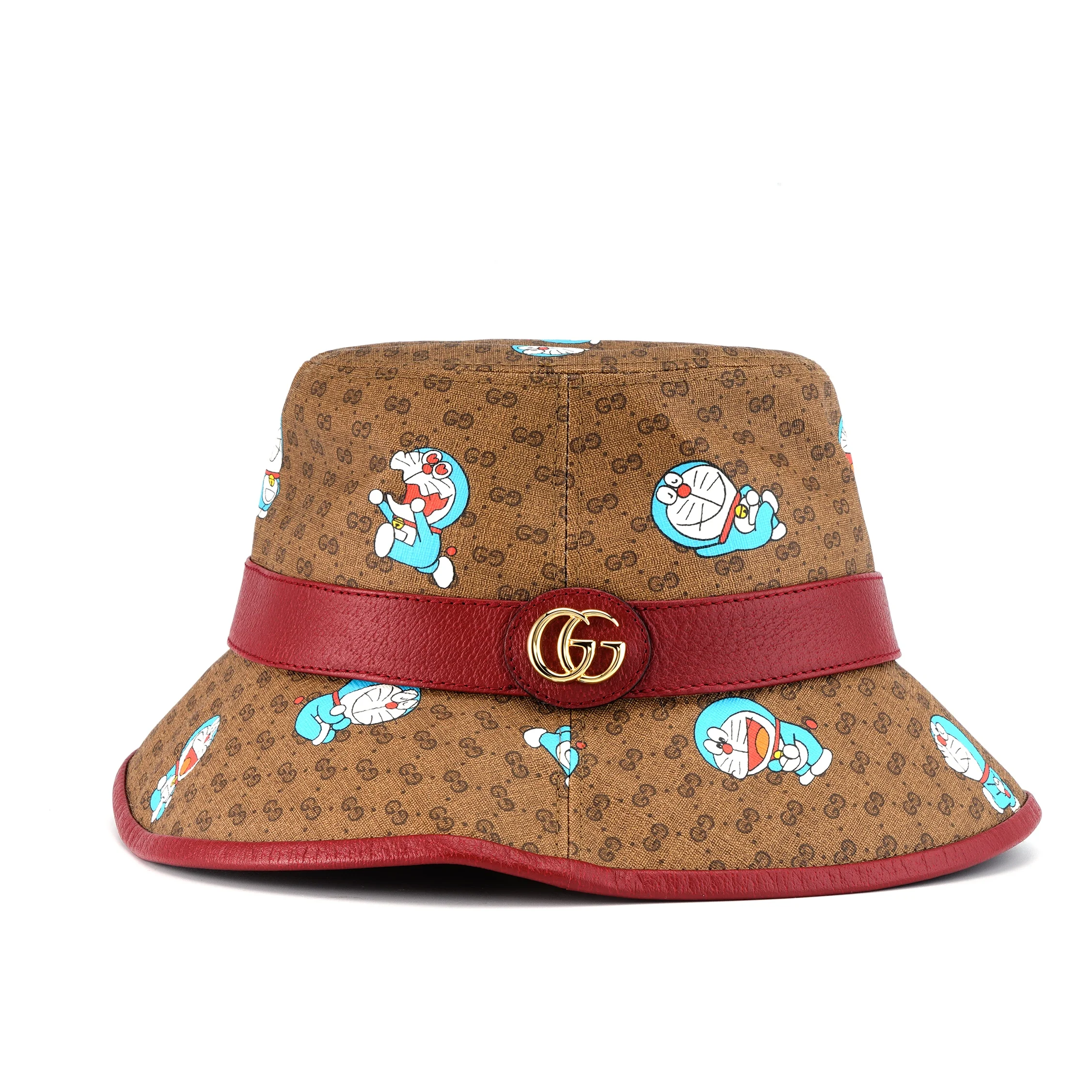 Gucci x Doraemon Bucket Hat 'Cherry Monogram' 648846-4HACU-8574 - 1