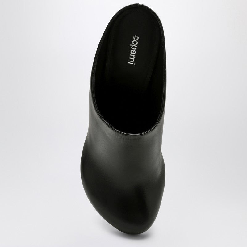 Coperni Orchestra Closed Mule Heel In Black Leather Women - 3
