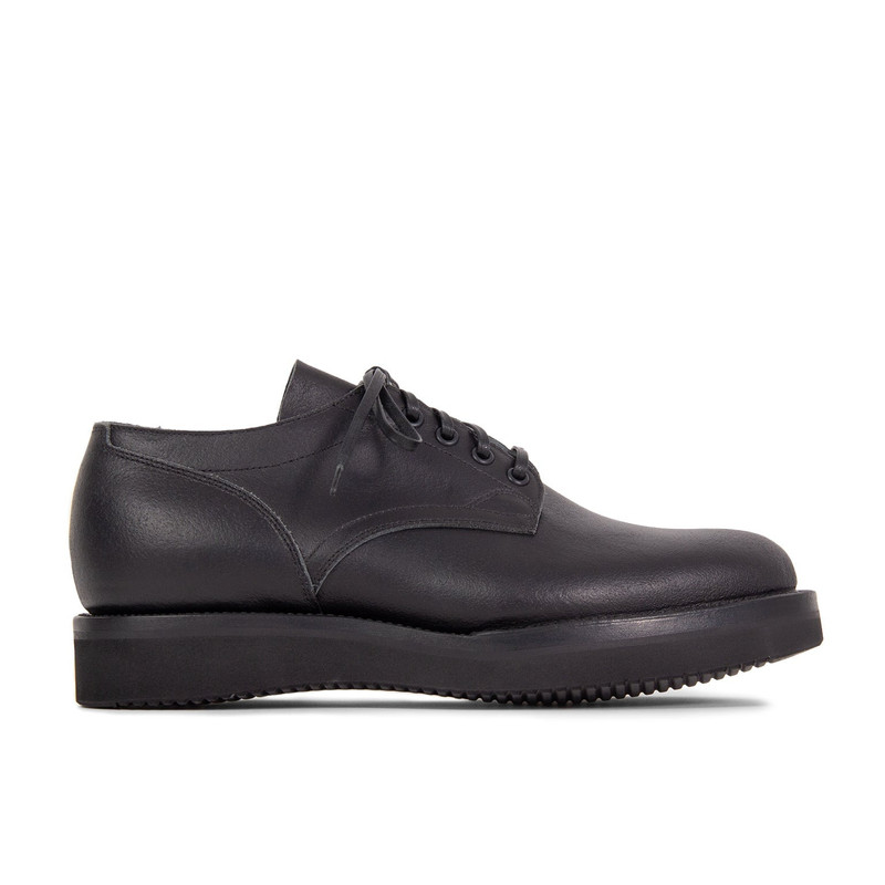 145 Oxford - Black Waxed Flesh 1