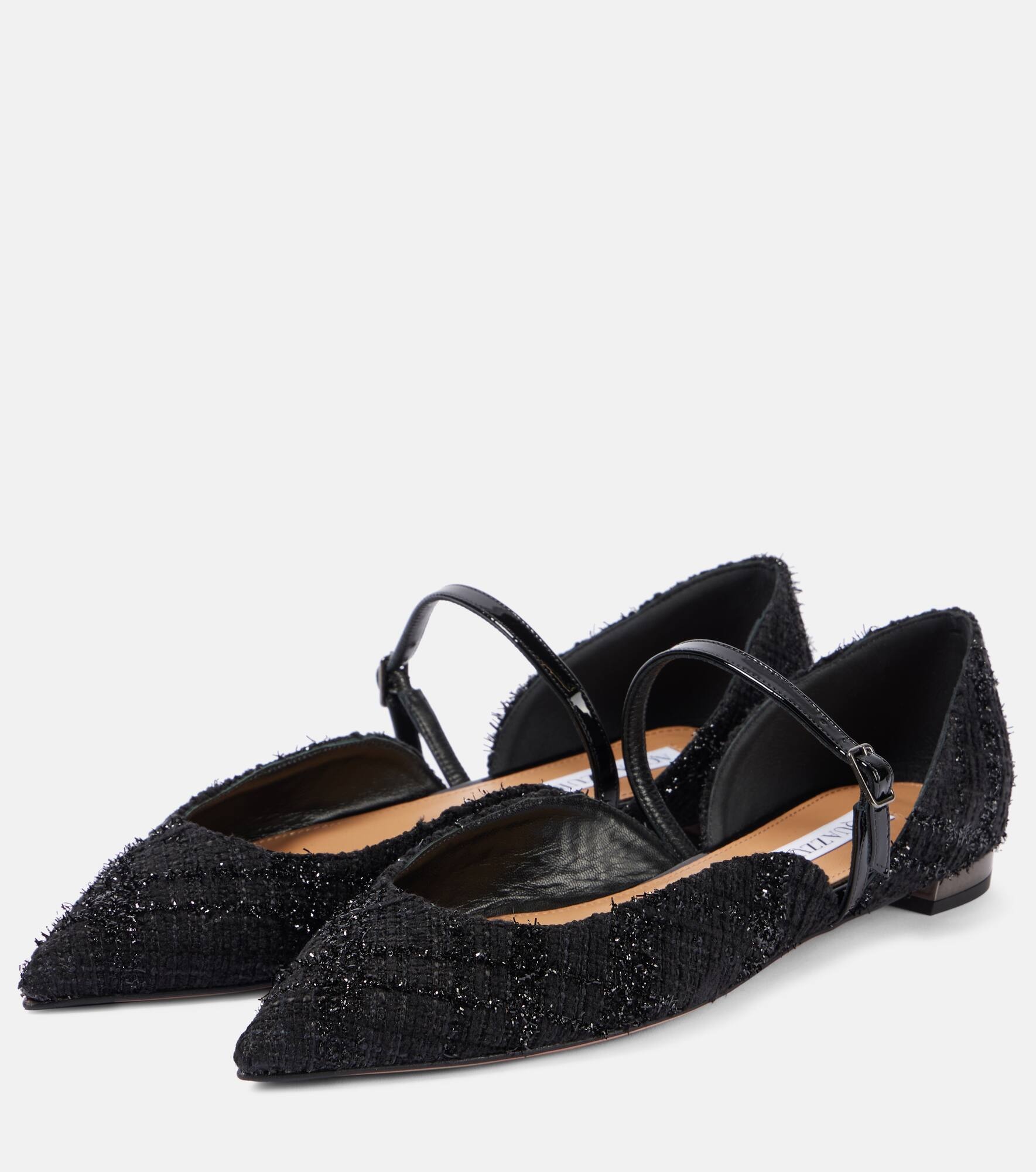 Bellezza bouclé Mary Jane flats - 4