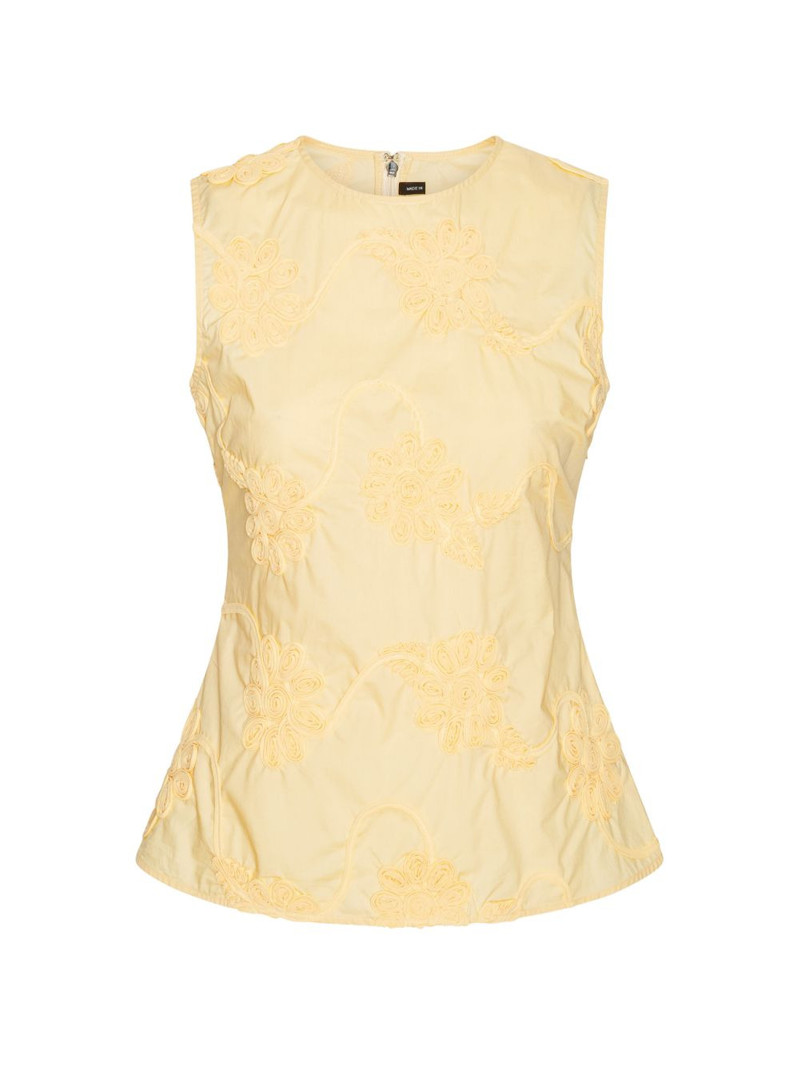 flower sleeveless top 1