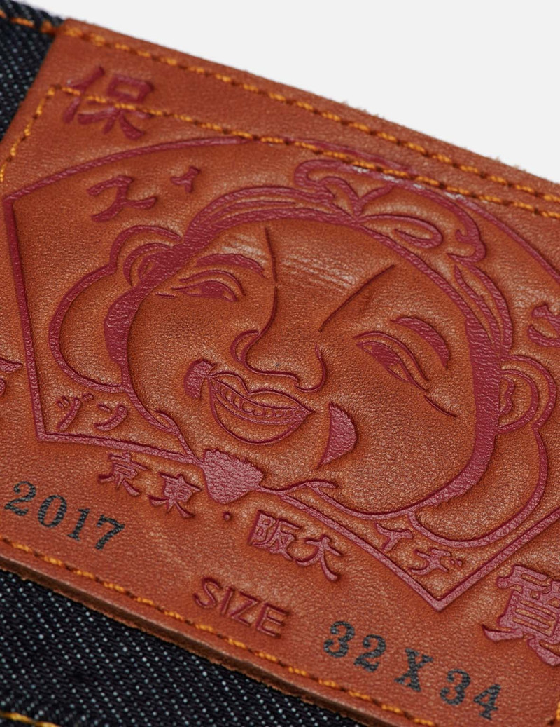 MULTICOLOR DRAGON DAICOCK EMBROIDERED CARROT FIT JEANS #2017 9