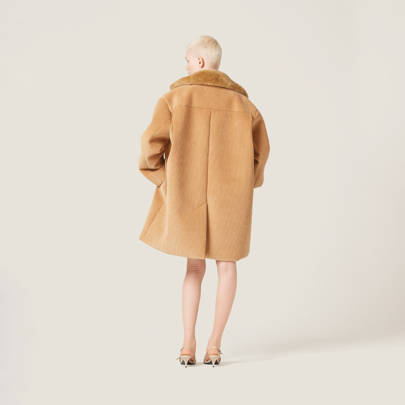Miu Miu Corduroy blouson jacket outlook