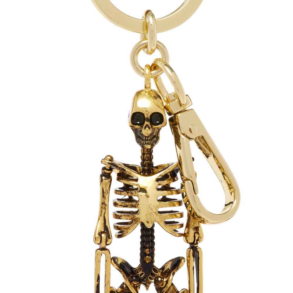 Alexander McQueen Dancing Skeleton Keyring - 2