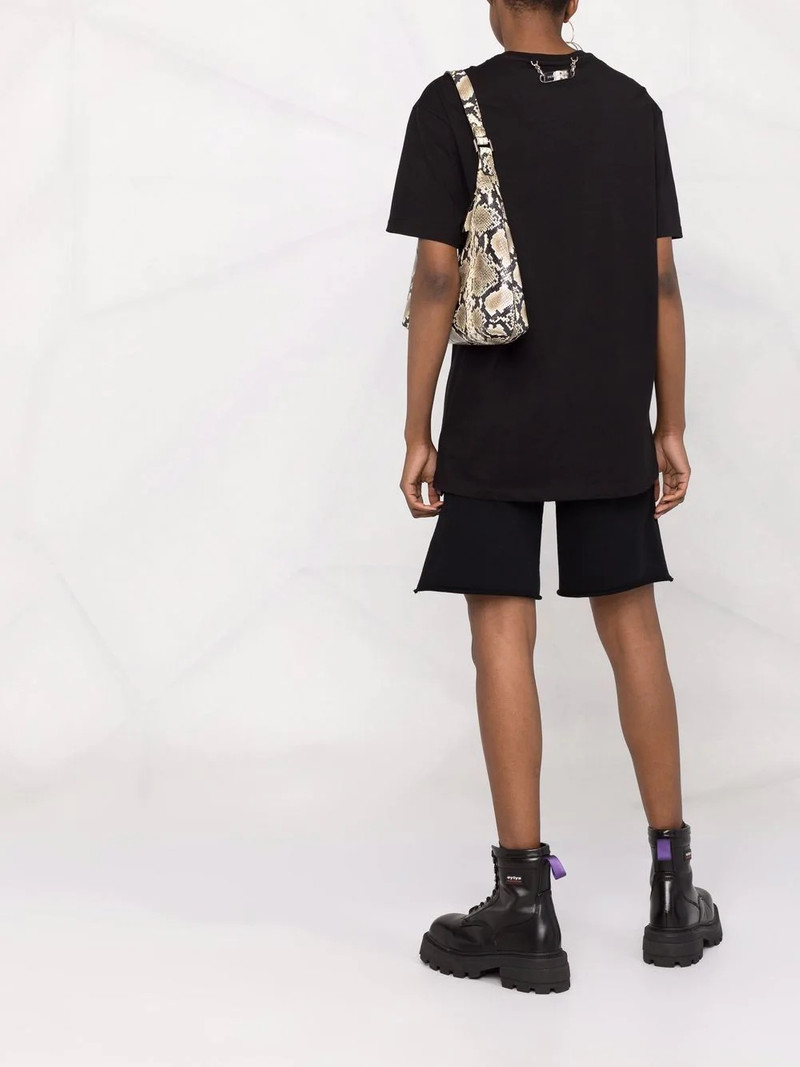 skull-embellished round-neck T-shirt 4