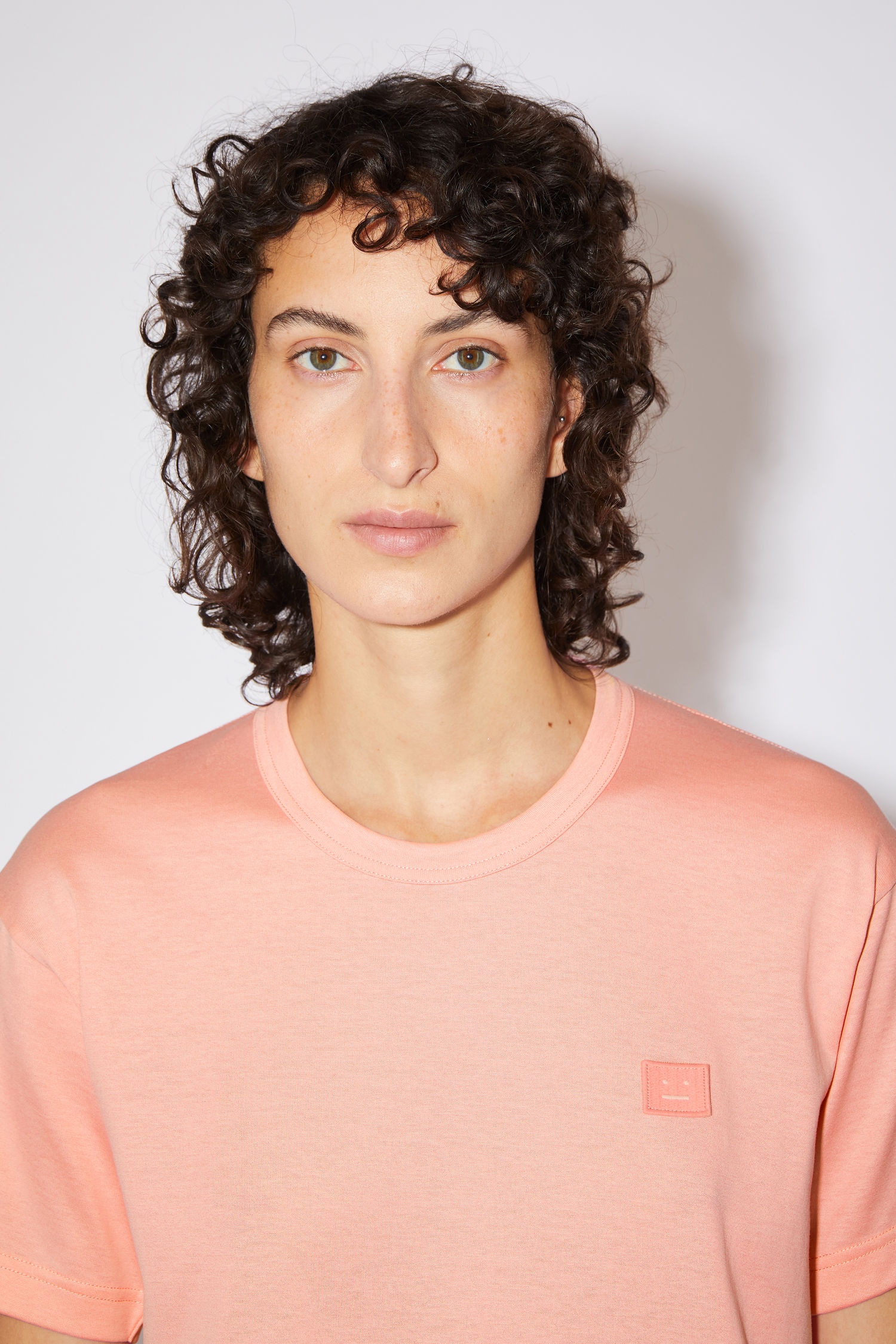 Crew neck t-shirt - Pale Pink - 5