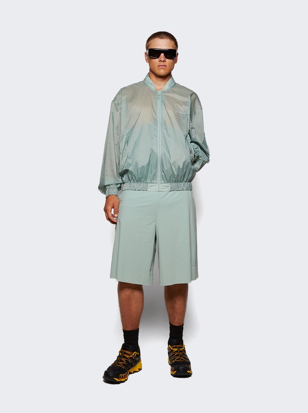 X Salomon D1 Shorts Jadeite - 5