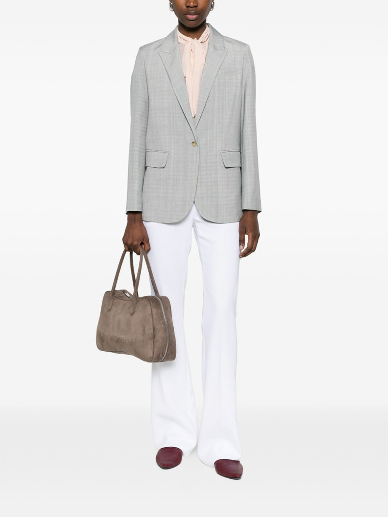 forte_forte single-breasted blazer outlook