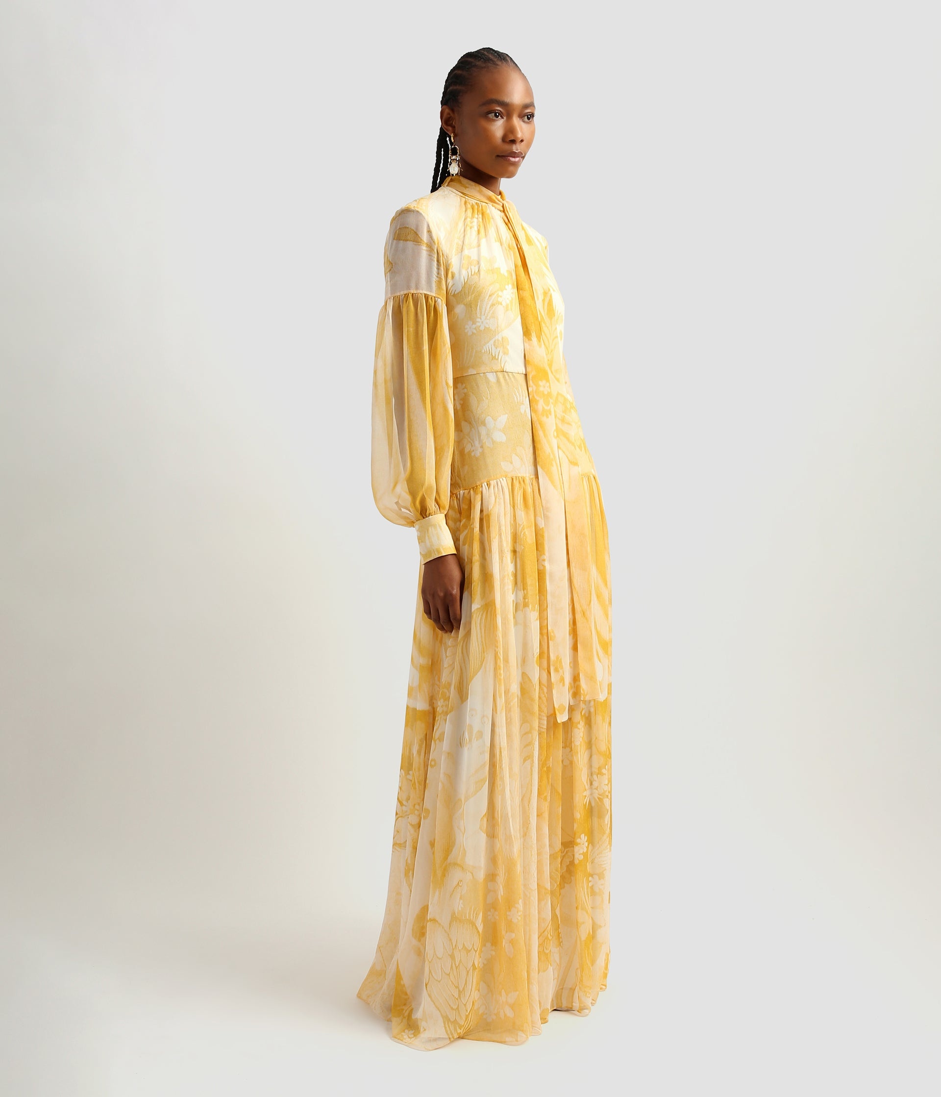 NECK TIE GOWN - 4